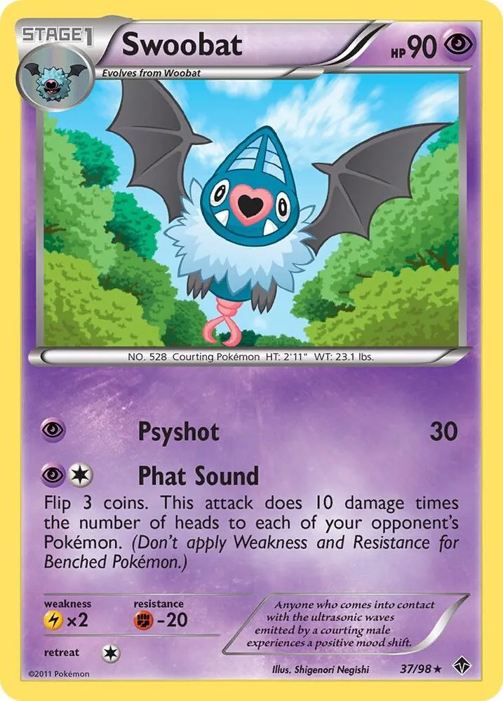 Swoobat card front