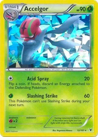 Accelgor (Cracked Ice Holo) thumbnail