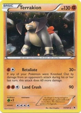 Terrakion (Cosmos Holo) thumbnail