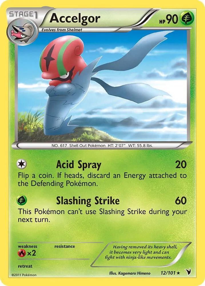 Accelgor card front