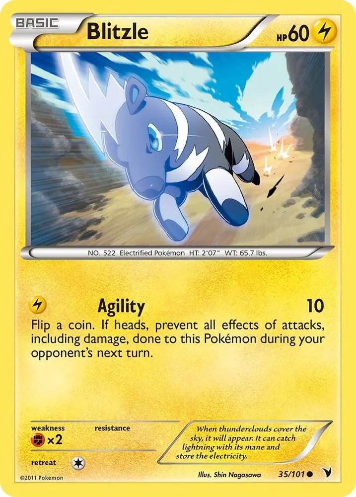 Blitzle card front