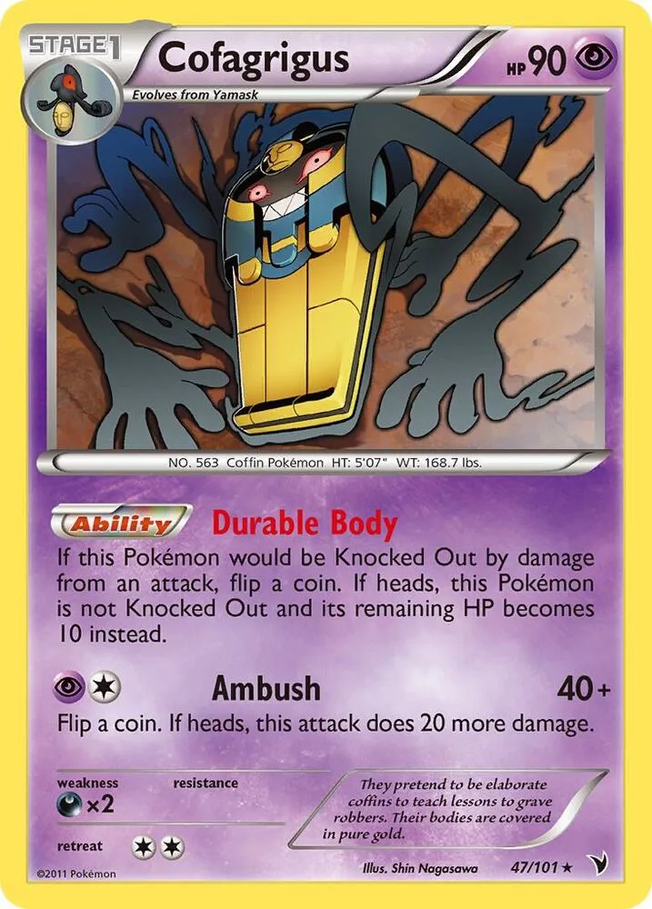 Cofagrigus card front