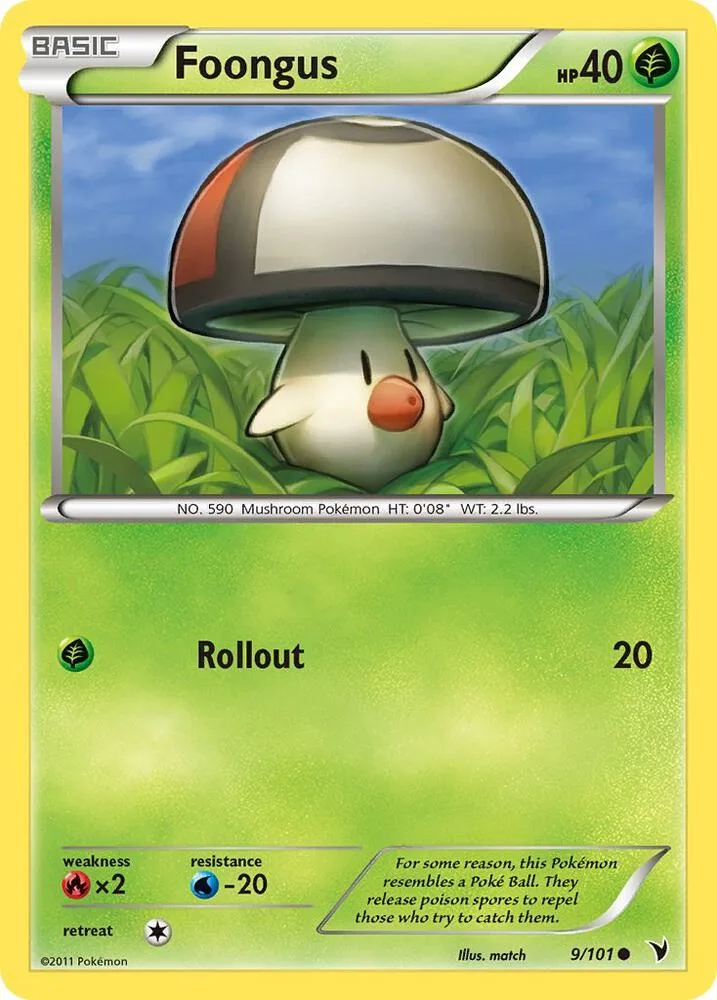 Foongus card front