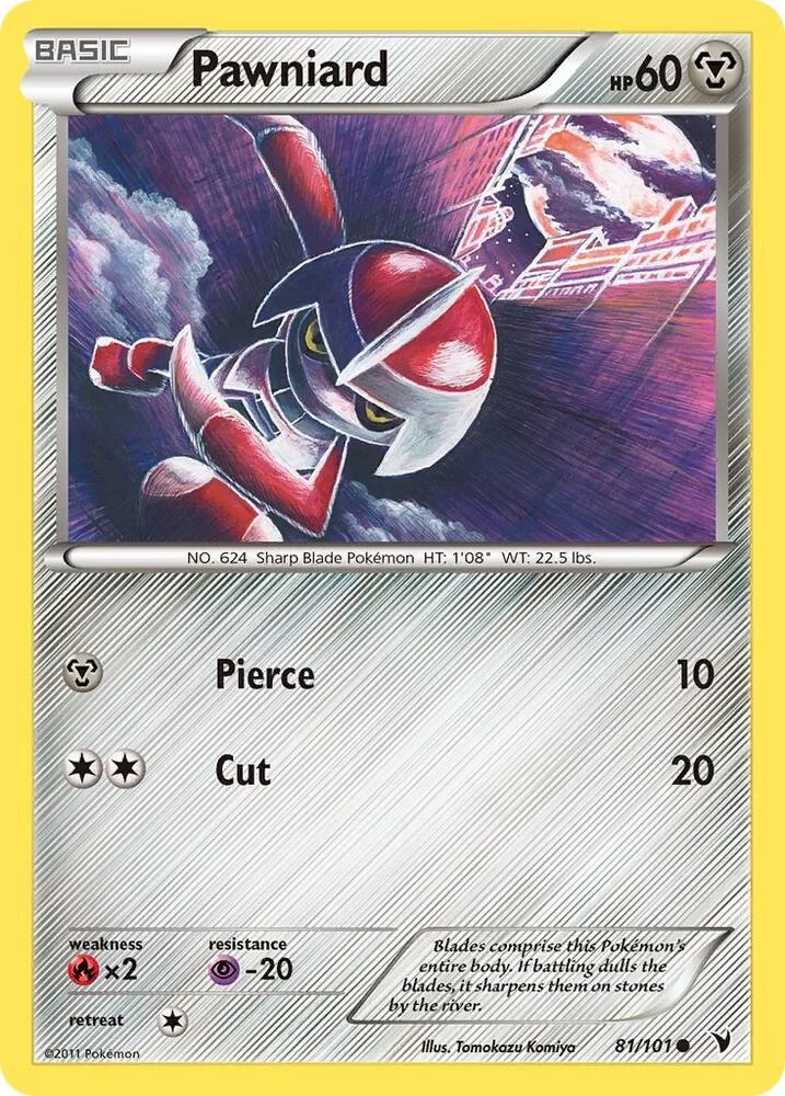 Pawniard Reverse Holofoil card