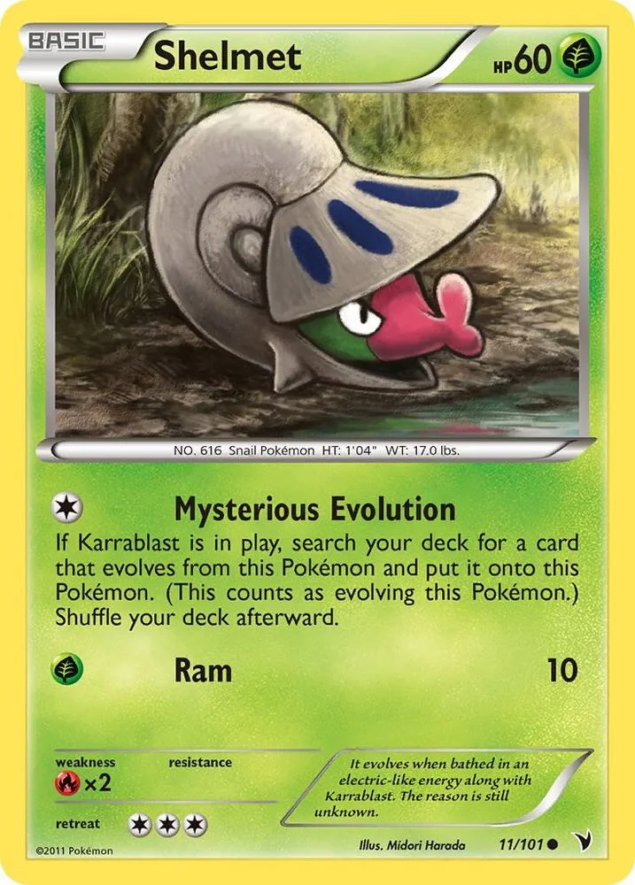 Shelmet card front