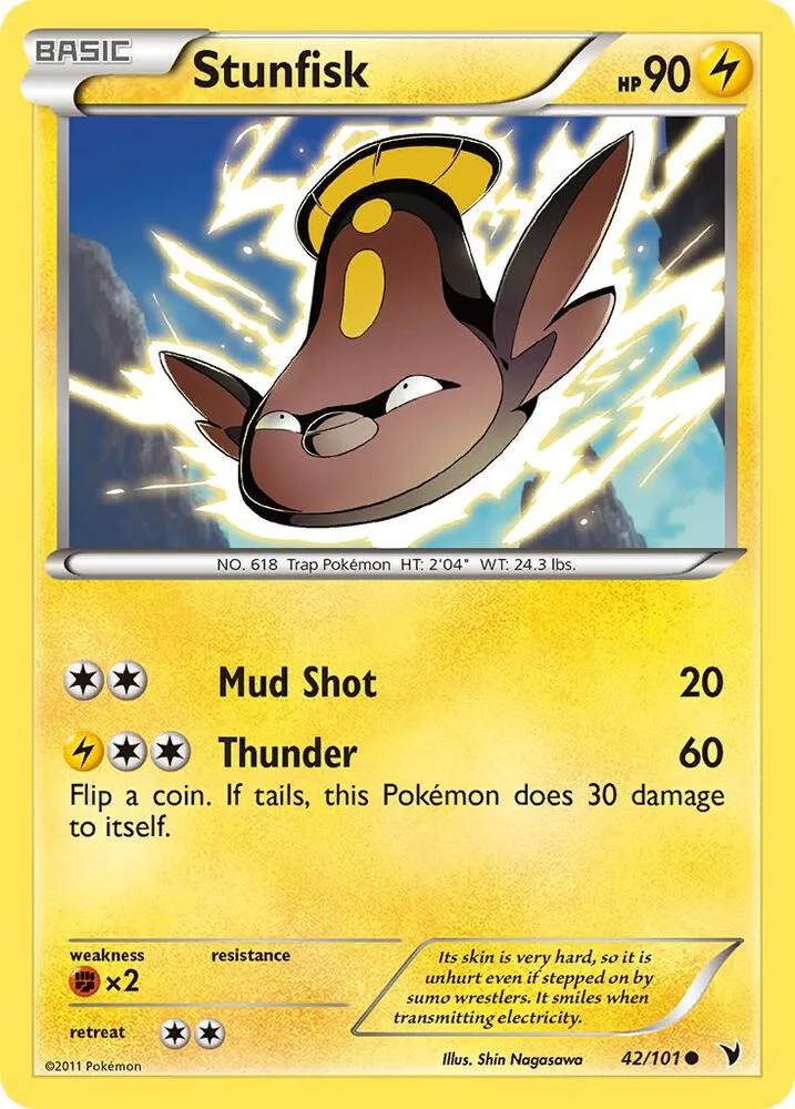 Stunfisk card front
