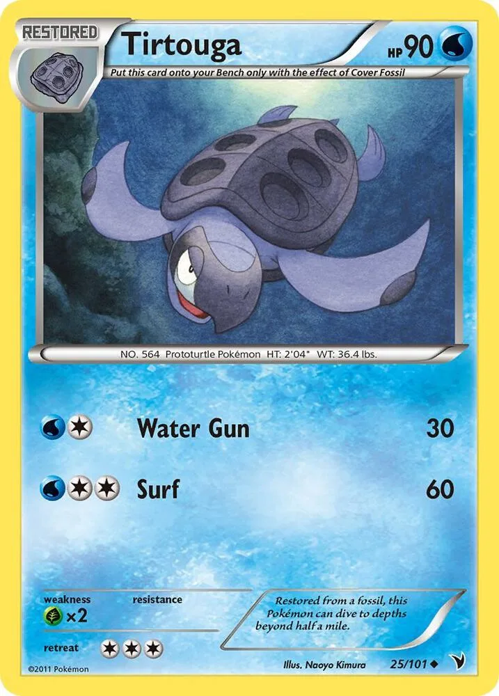 Tirtouga card front