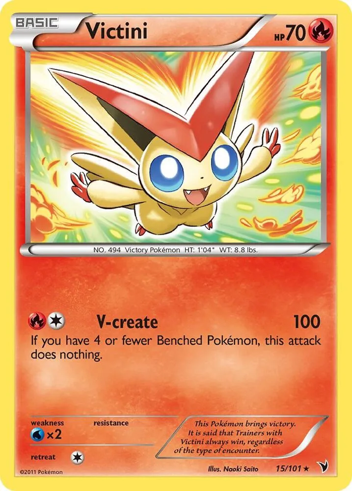 Victini card front