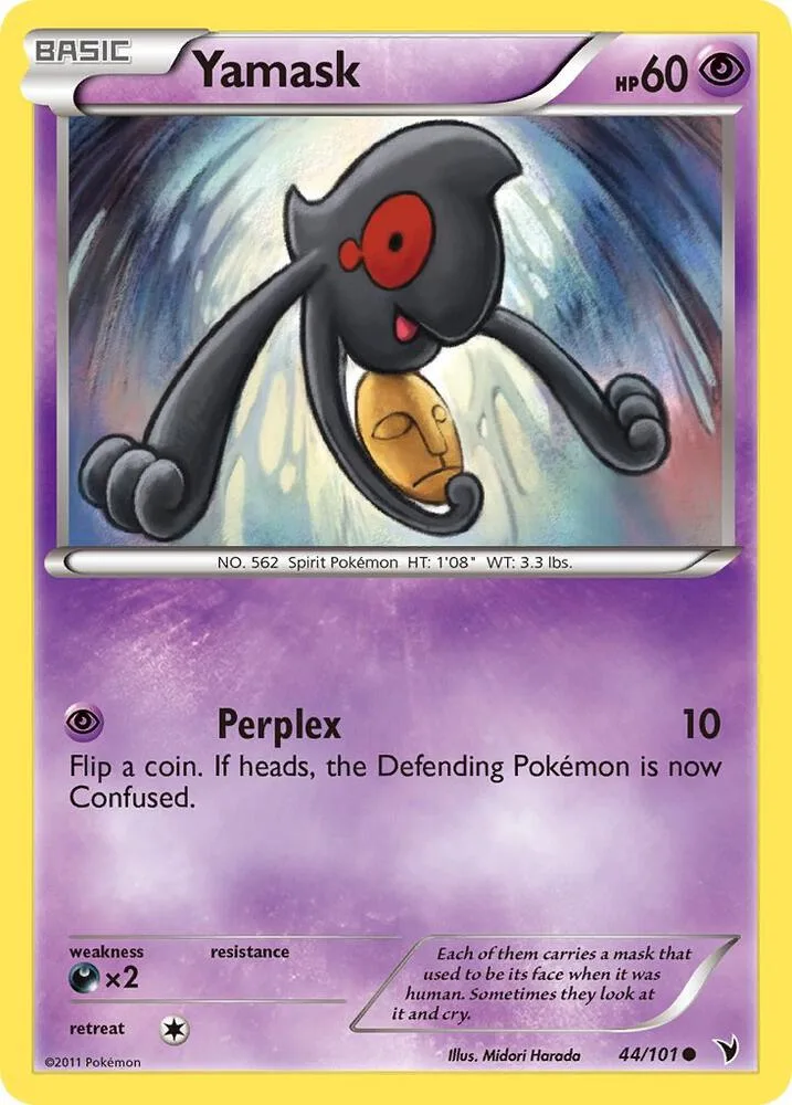 Yamask card front
