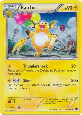 Raichu (Cosmos Holo) thumbnail