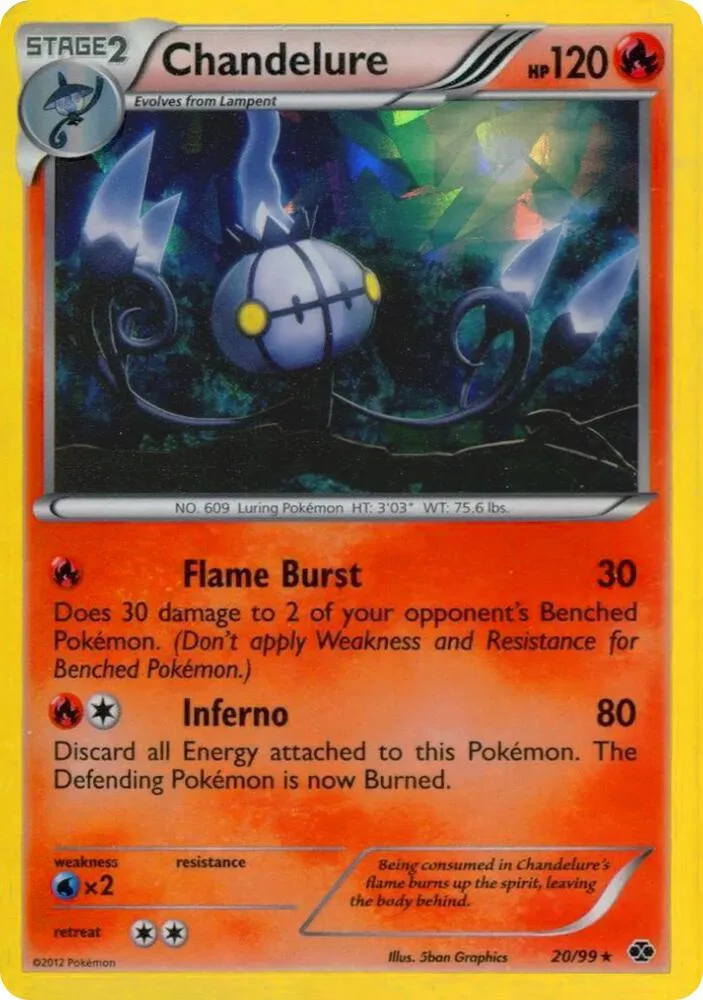 Chandelure (Cracked Ice Holo) thumbnail