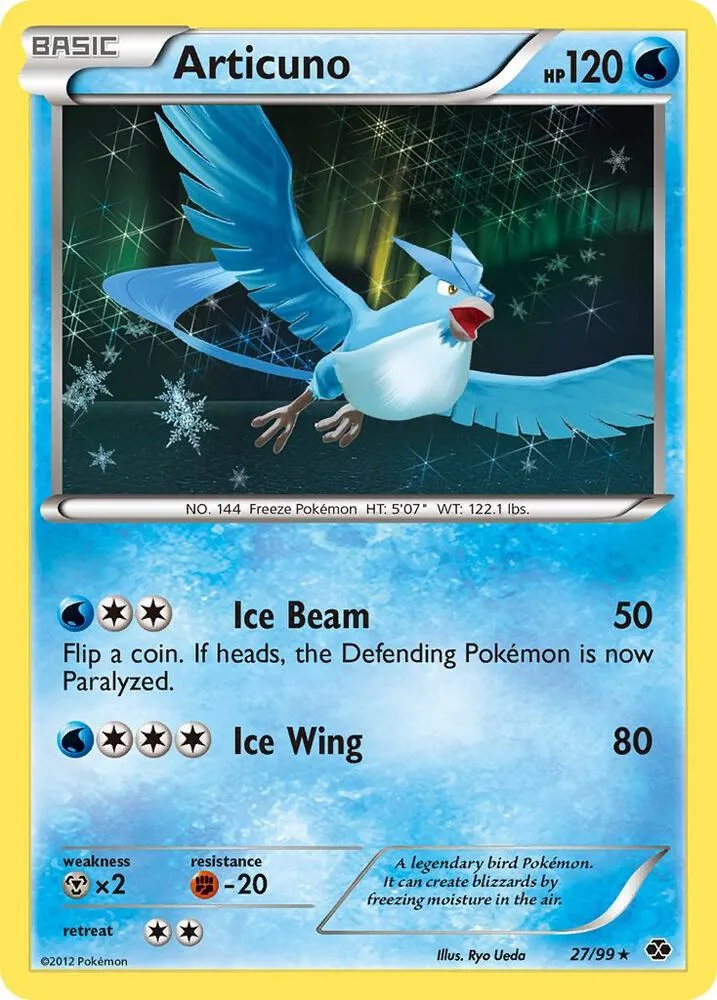 Articuno card front