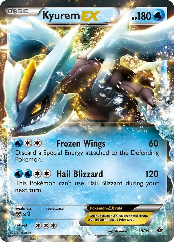 Kyurem EX card front