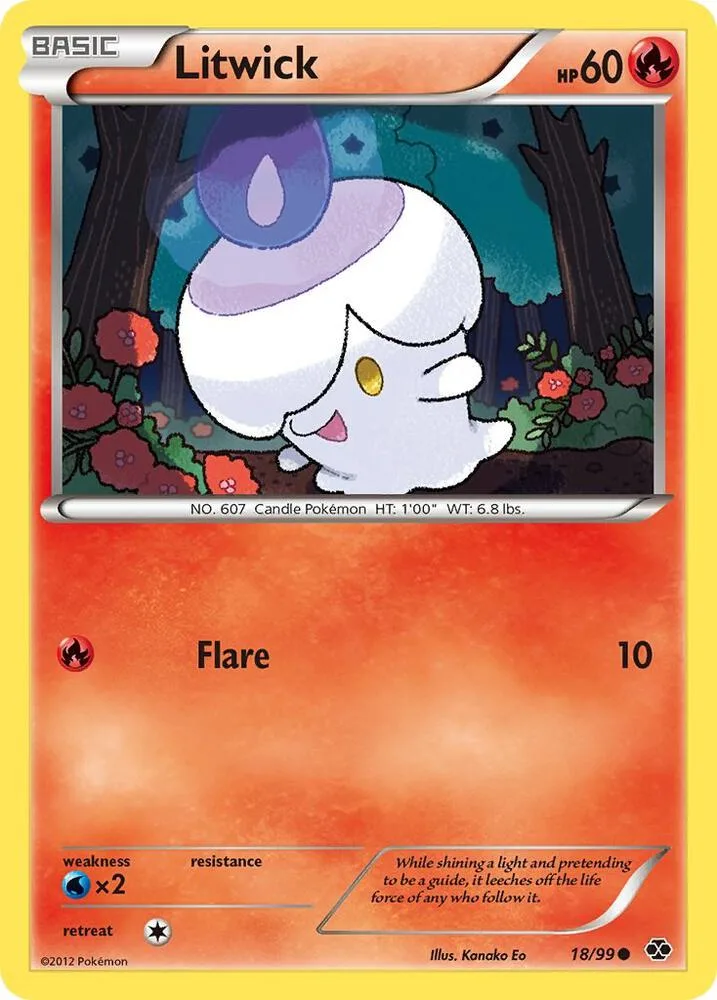 Litwick card front