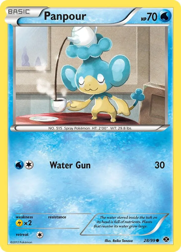 Panpour card front