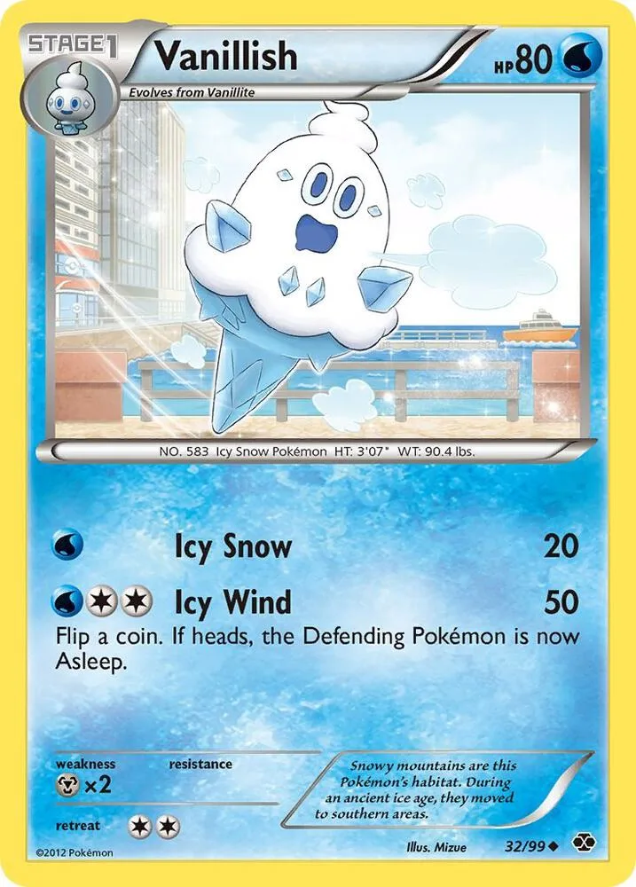 Vanillish card front
