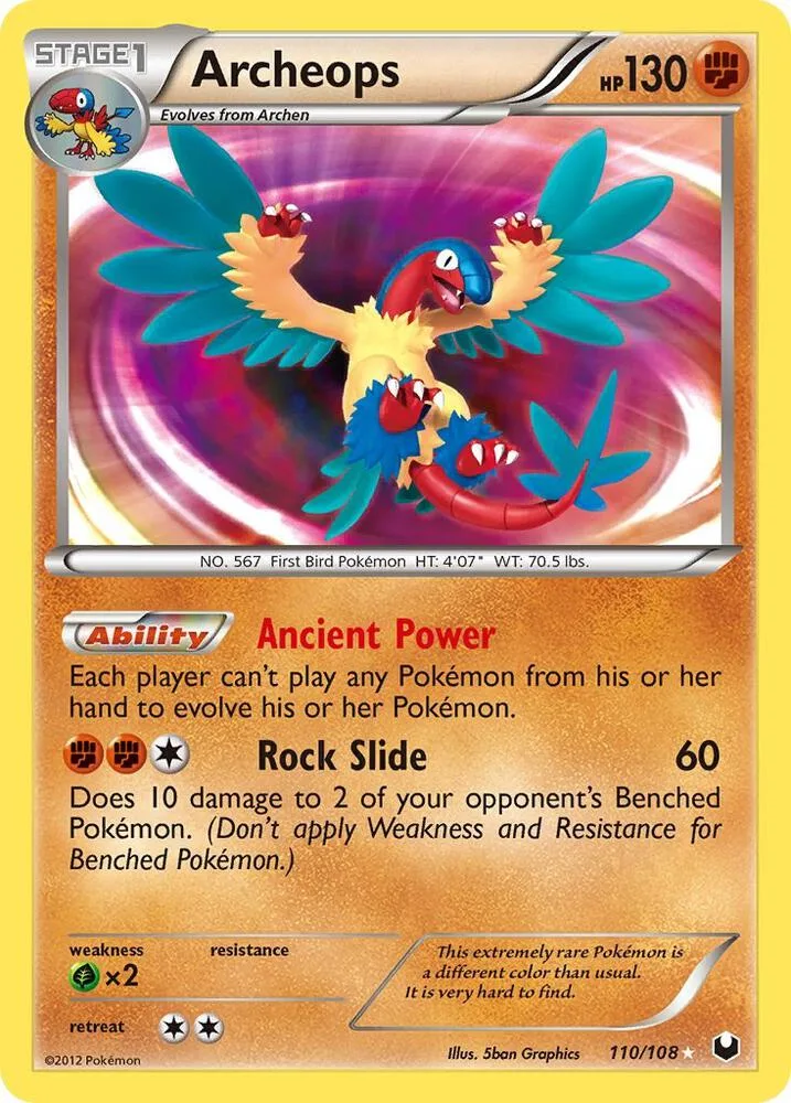 Archeops Holofoil card