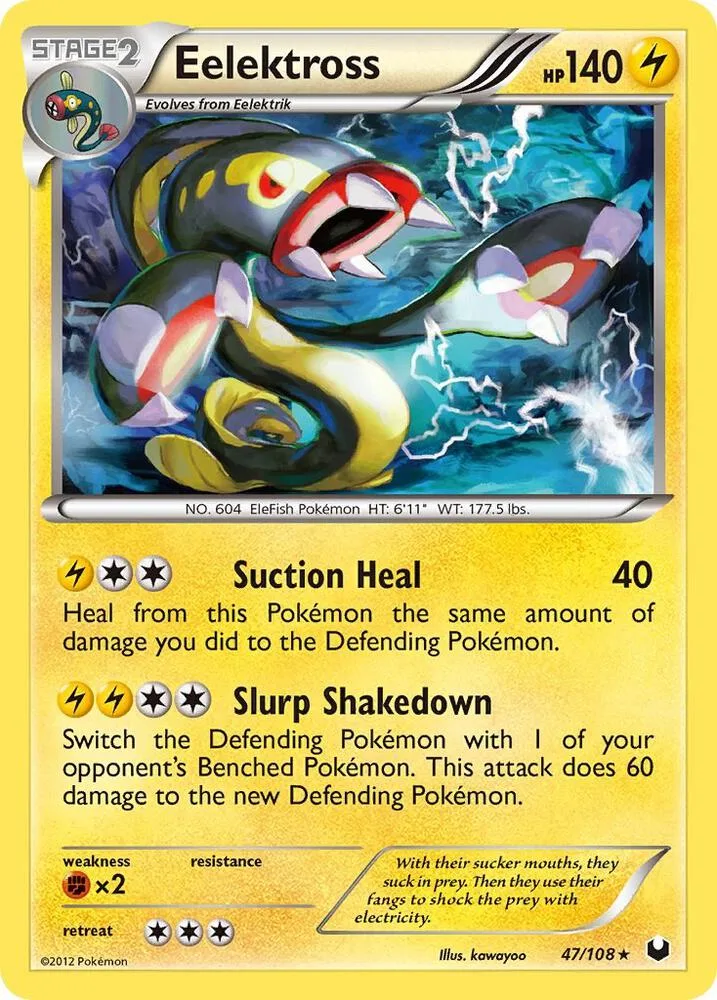Eelektross card front