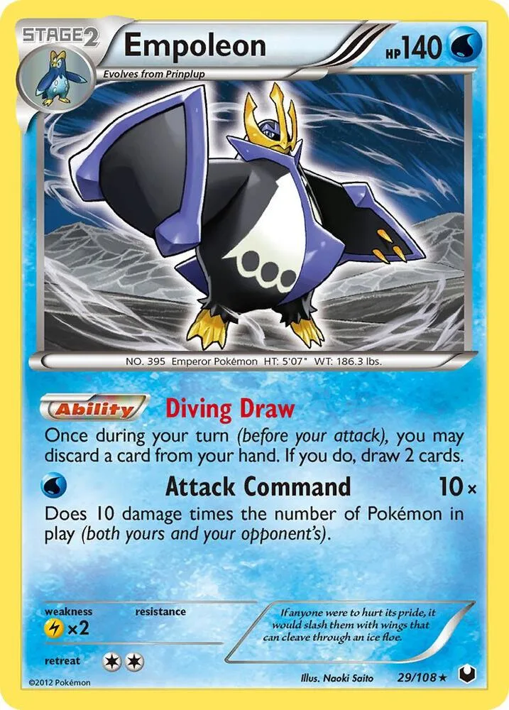Empoleon card front