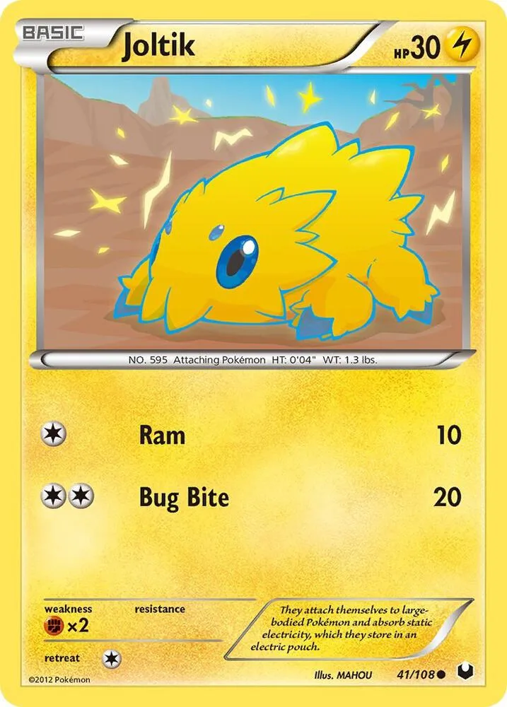 Joltik card front