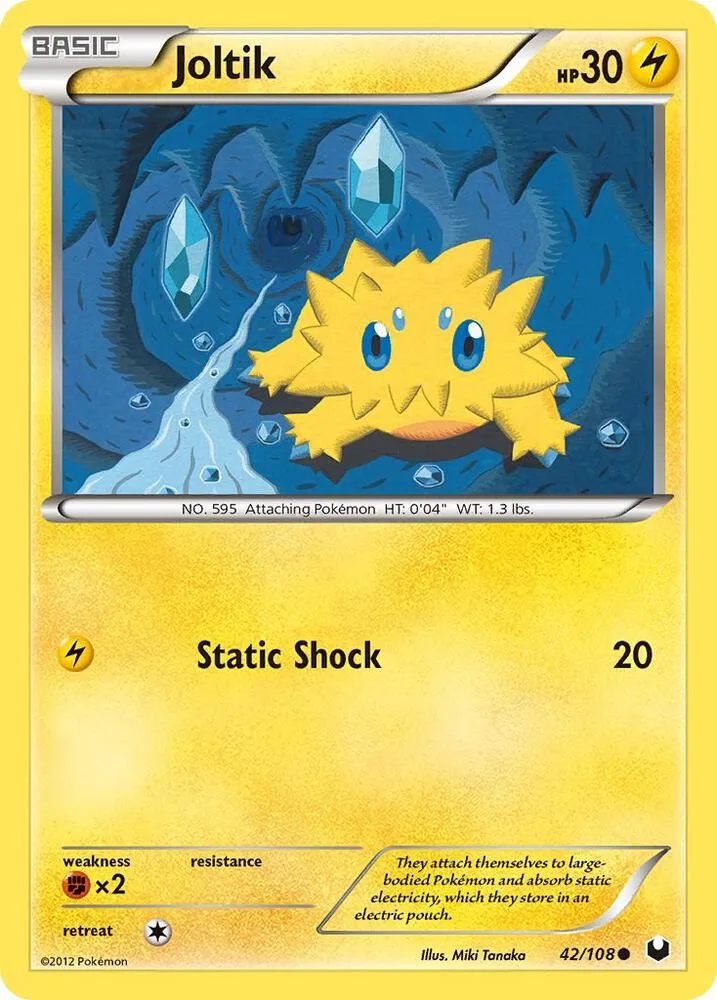 Joltik card front