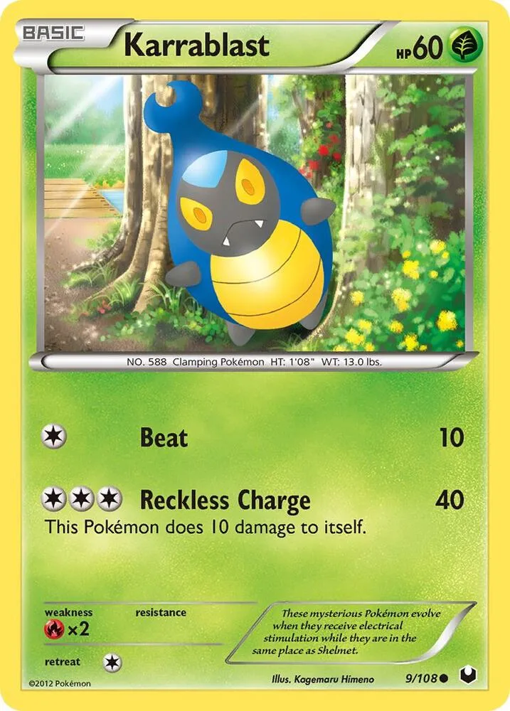 Karrablast card front