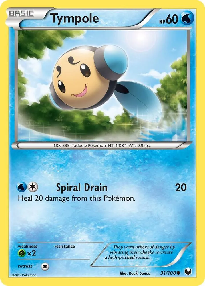 Tympole card front
