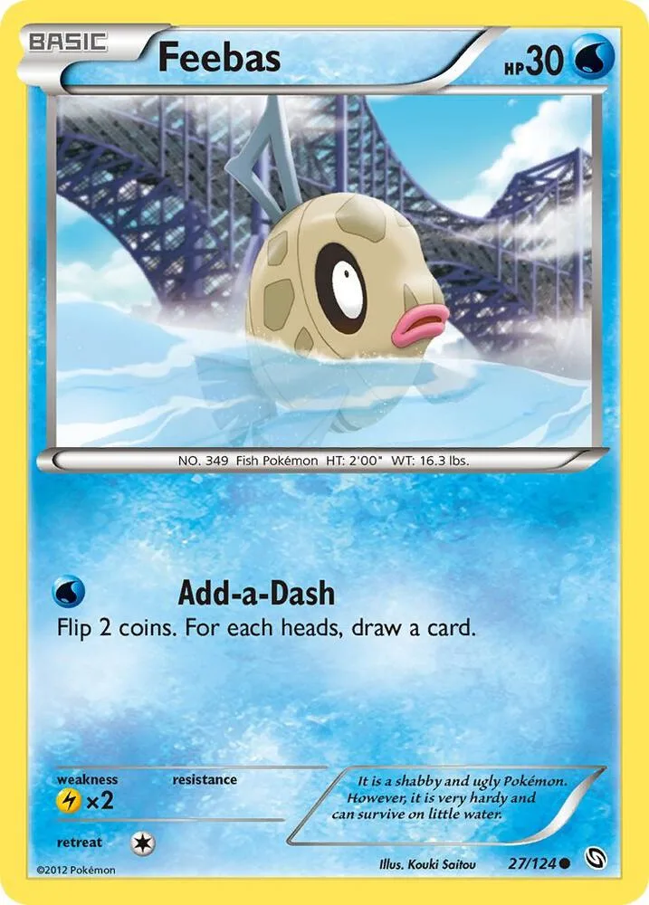 Feebas card front
