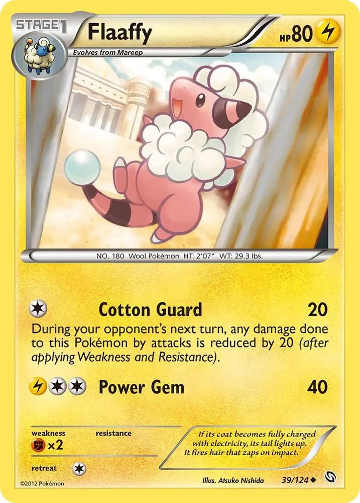 Flaaffy card front