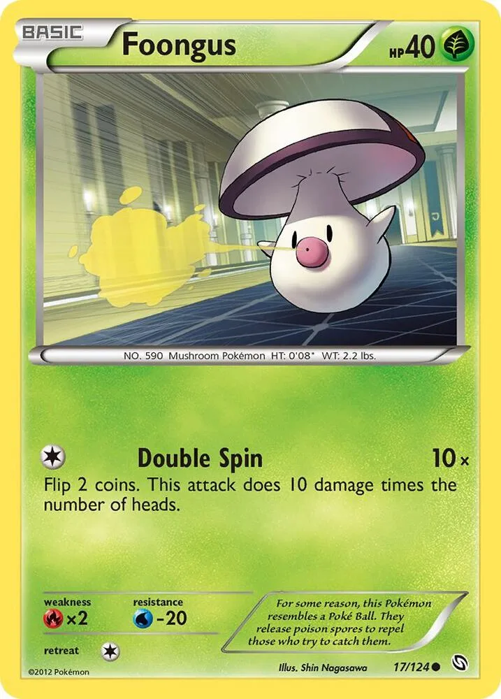 Foongus card front