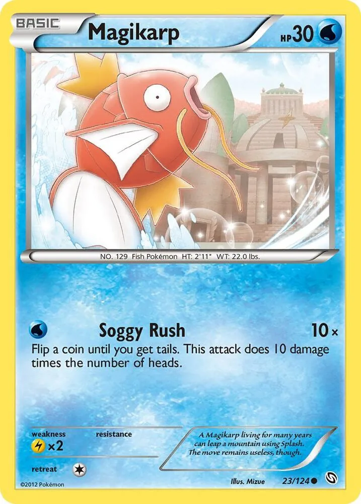 Magikarp card front