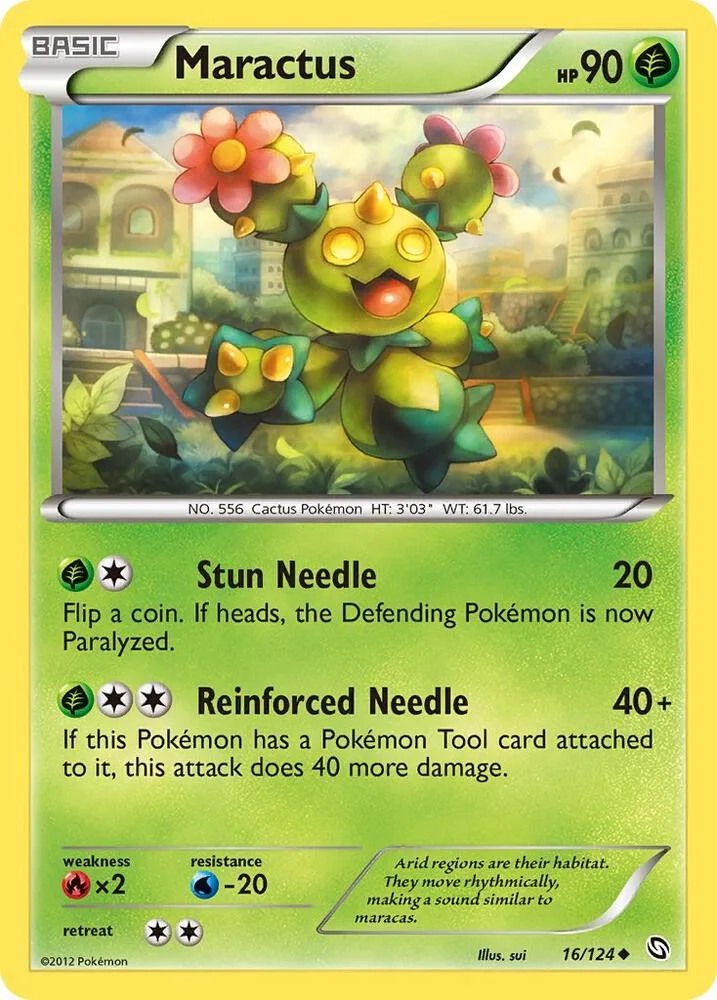 Maractus card front