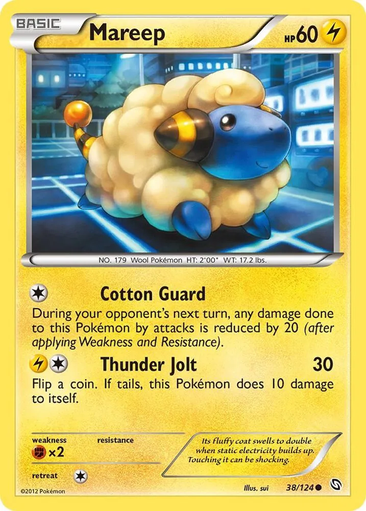 Mareep card front
