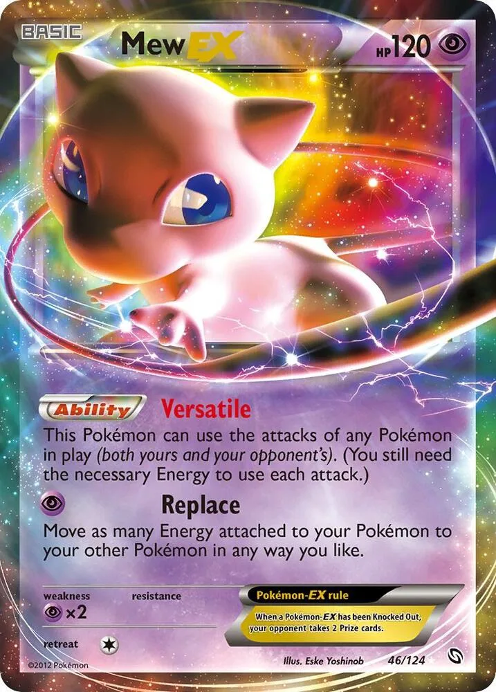 Mew EX card front