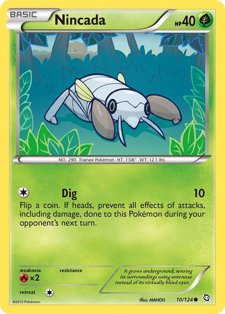 Nincada card front