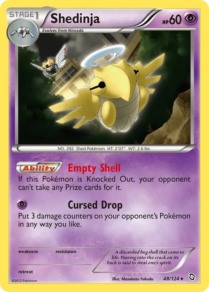 Shedinja card front