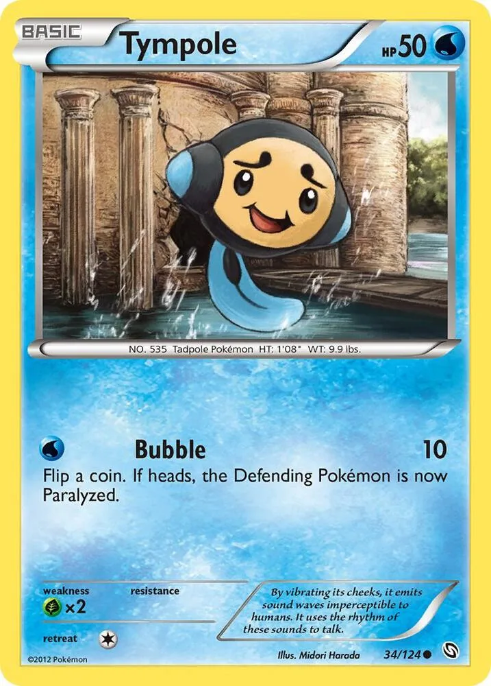 Tympole card front