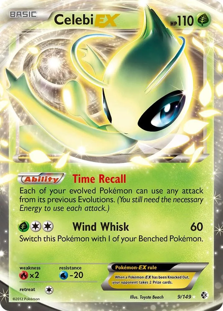 Celebi EX card front