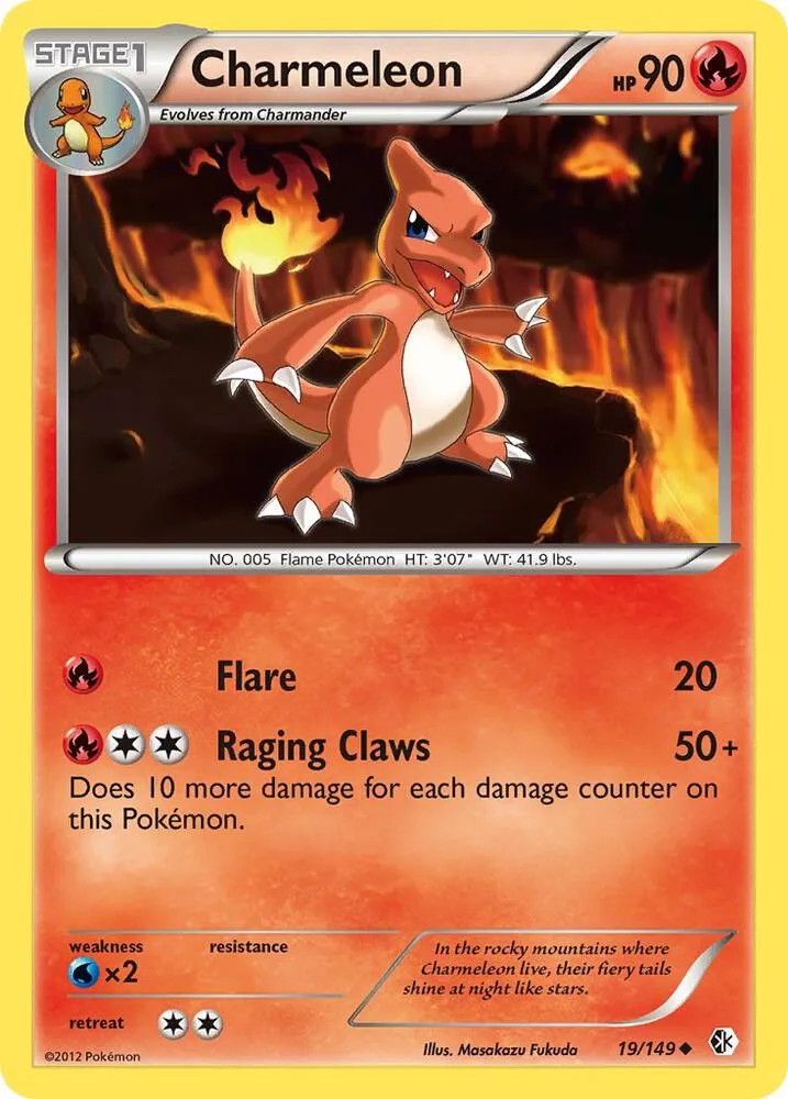 Charmeleon card front