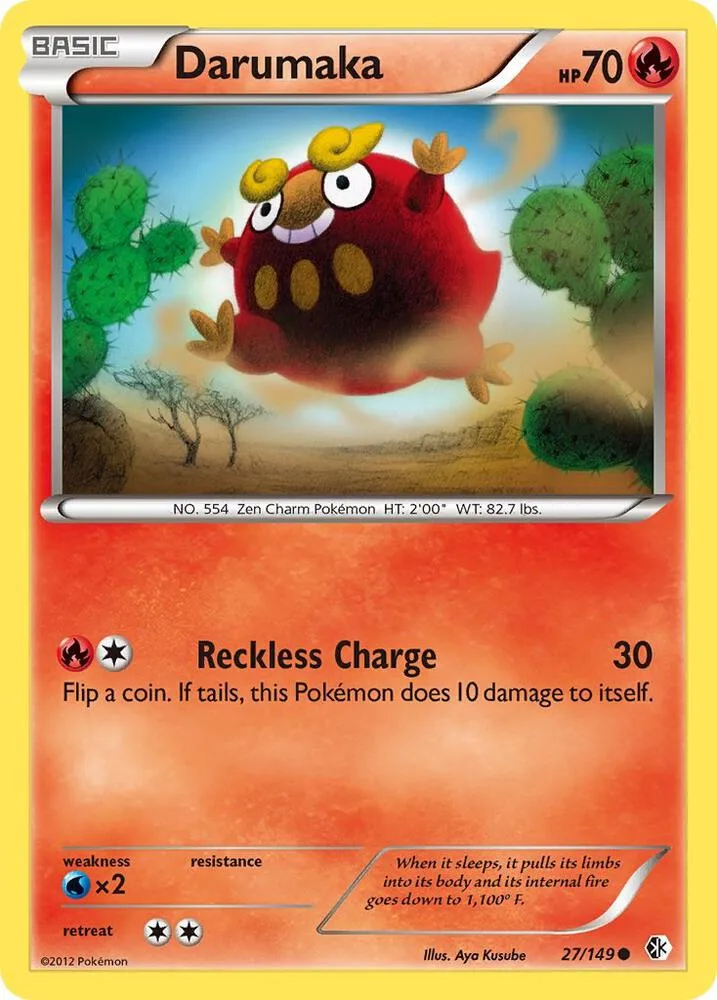 Darumaka card front