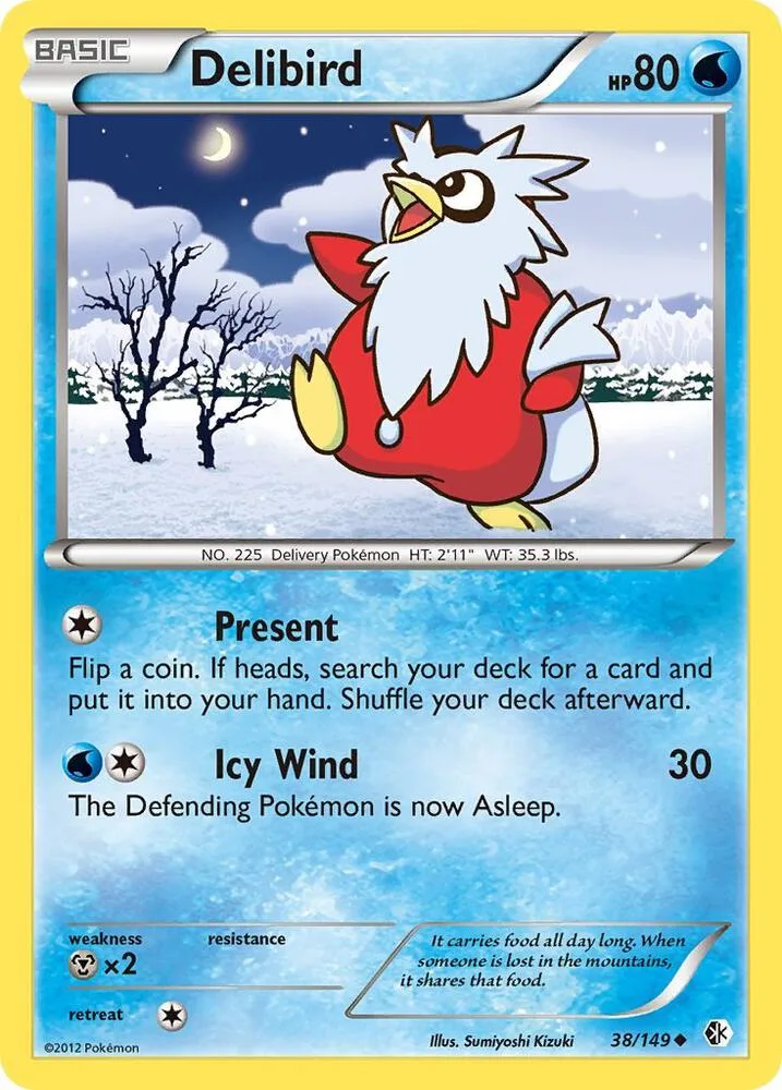 Delibird card front