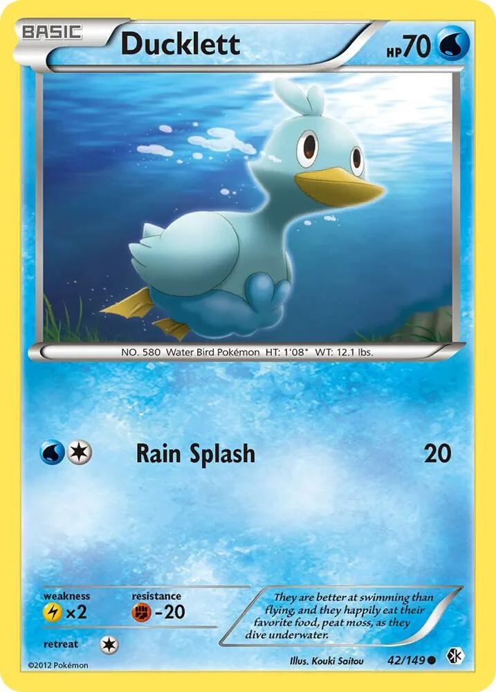 Ducklett card front
