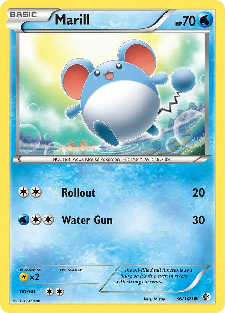 Marill card front