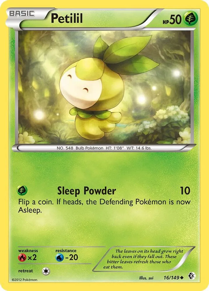 Petilil card front