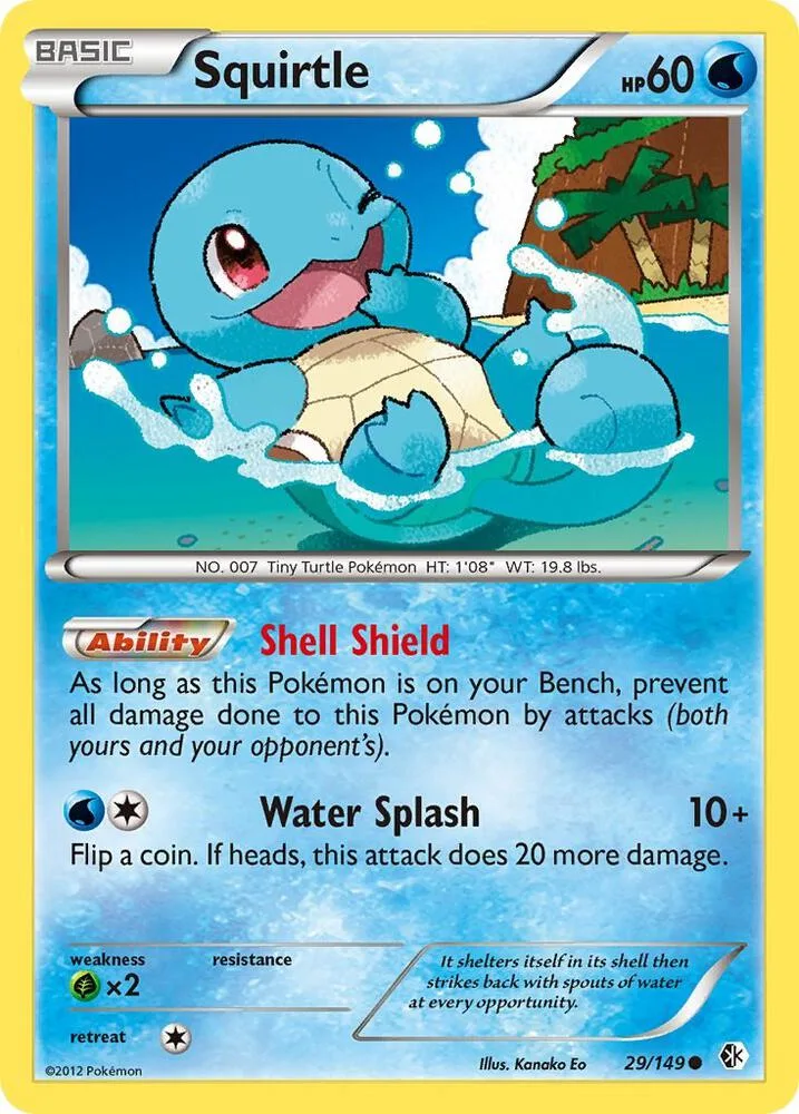Squirtle card front