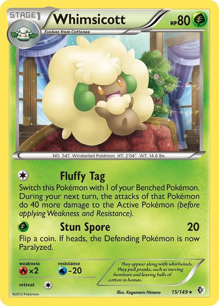 Whimsicott card front