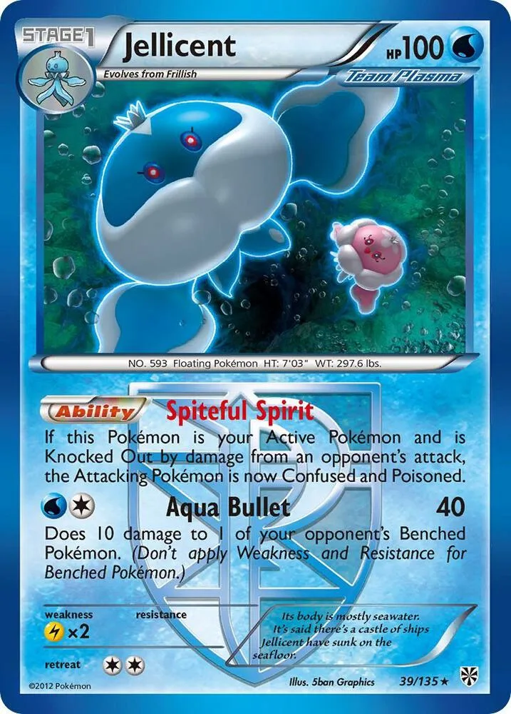 Jellicent (Team Plasma) card front