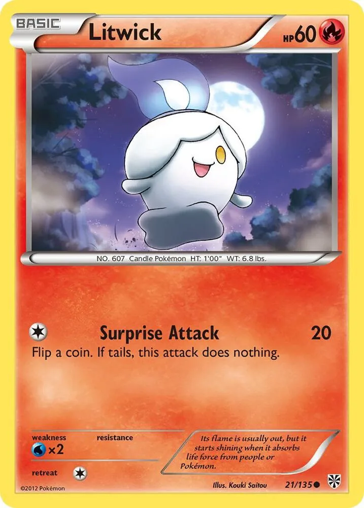 Litwick card front