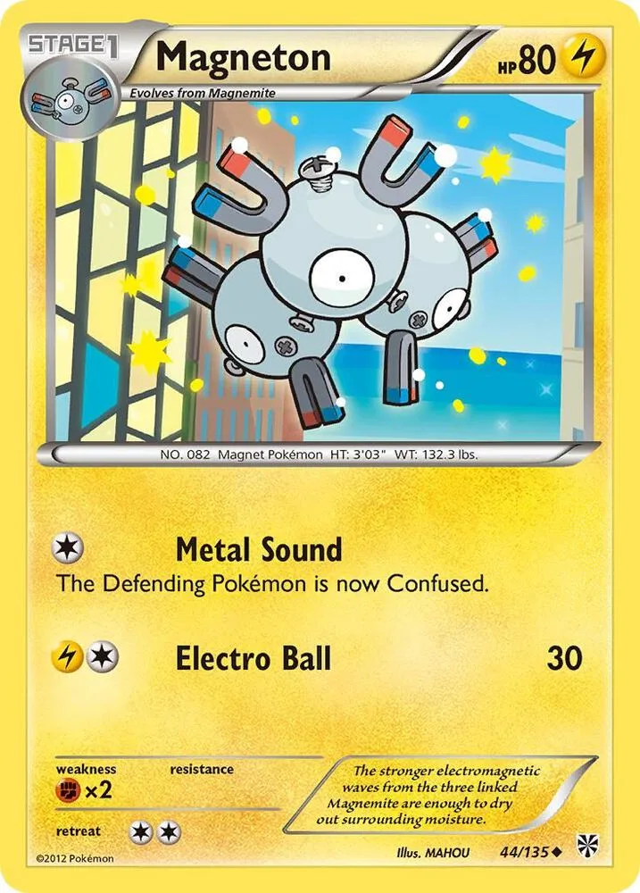 Magneton card front