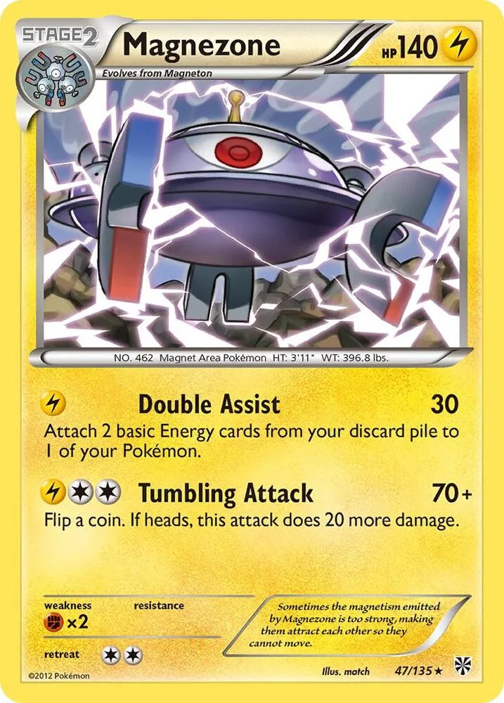 Magnezone card front